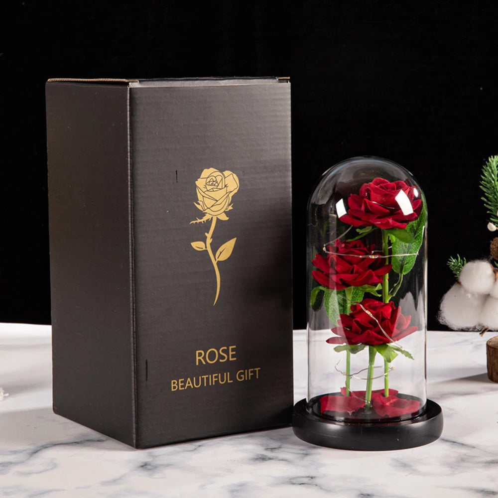 Illuminating Rose Paradise Decor