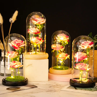 Illuminating Rose Paradise Decor