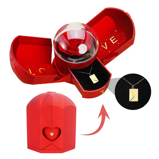 Rose Gold Jewelry Box