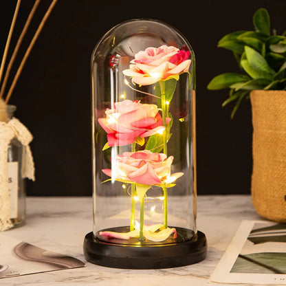 Illuminating Rose Paradise Decor