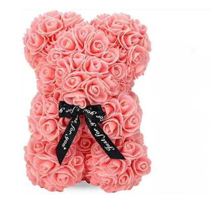 Rose Teddy Bear Keepsake