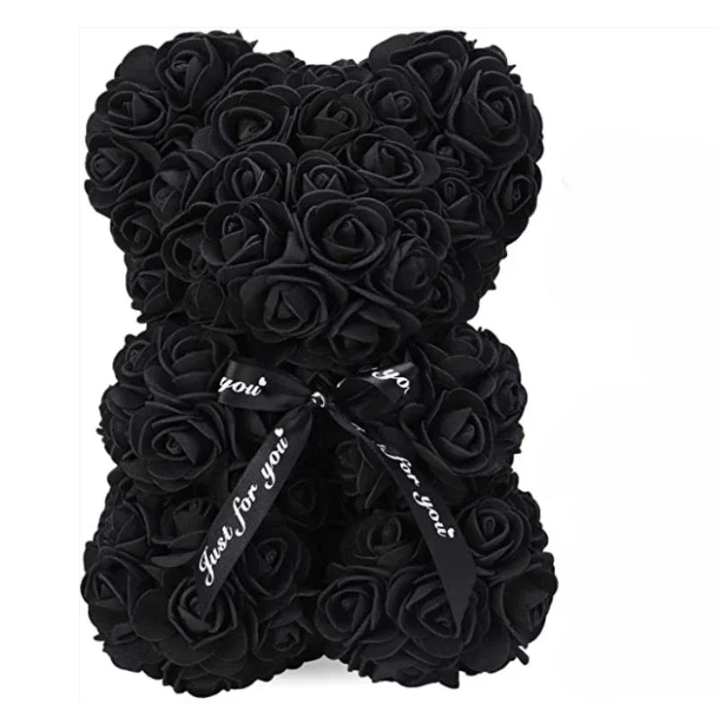 Rose Teddy Bear Keepsake