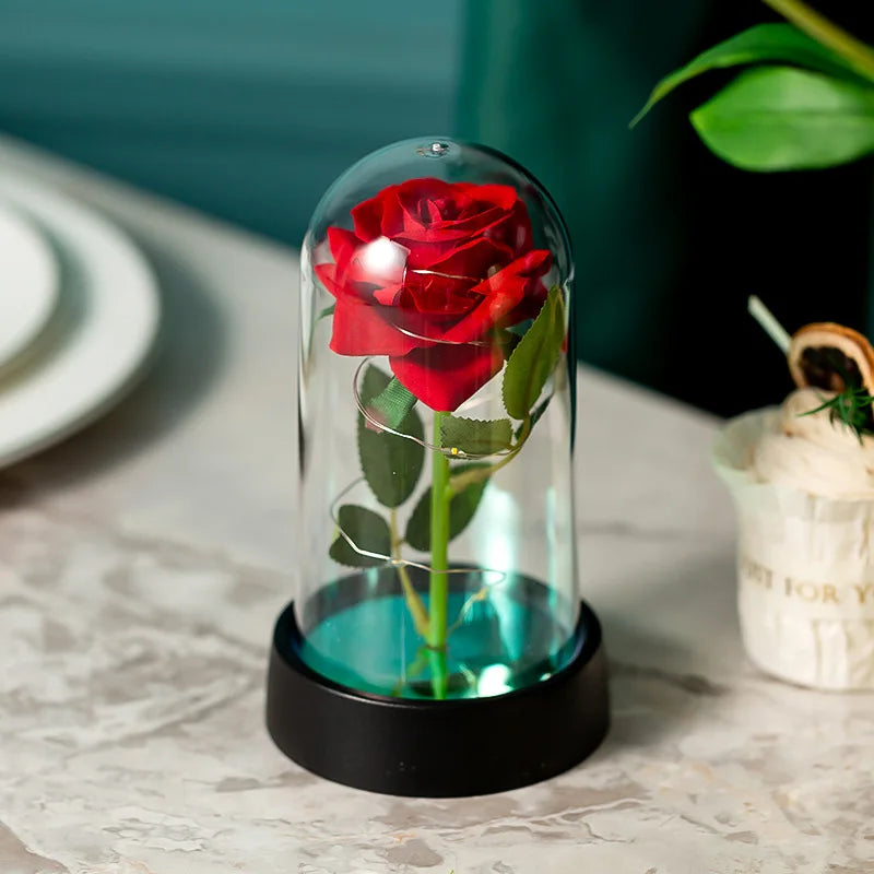 Illuminating Rose Paradise Decor