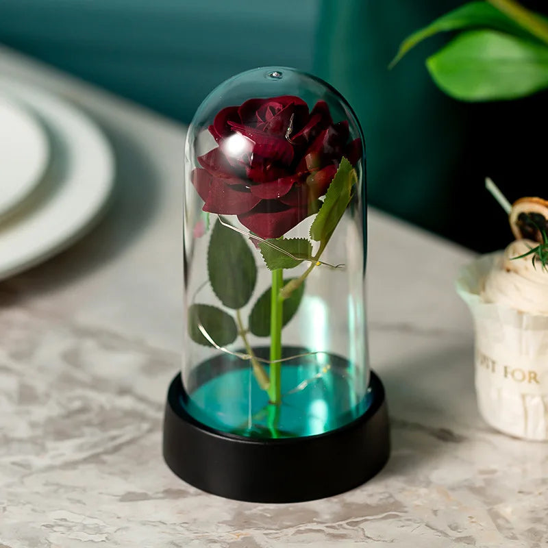 Illuminating Rose Paradise Decor