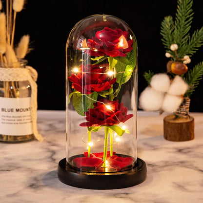 Illuminating Rose Paradise Decor